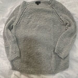 The Limited Pale sea foam green/blue Women's Crew Neck Beach Sweater